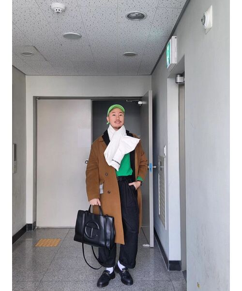 MUSINSA STANDARD（ムシンサスタンダード）の「セミバルーンベルト付きチノパンツ[ブラック]（その他パンツ・メンズ・その他・30/31/28/29/27/26/42）」の21枚目の写真