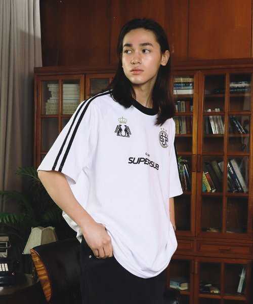 SUPERSUB(スーパーサブ)の「クラブレプリカ 半袖Tシャツ - ホワイト(Tシャツ/カットソー・レディース・その他・SMALL/MEDIUM/LARGE)」の2枚目の写真