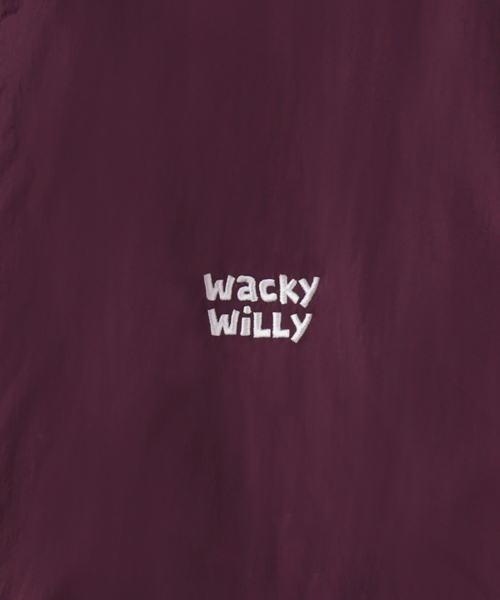 Wacky WiLLy(ワッキーウィリー)の「化繊ハイネックフルジップジャンパー パープル(ナイロンジャケット・レディース・その他・X-LARGE/SMALL/MEDIUM/LARGE)」の6枚目の写真
