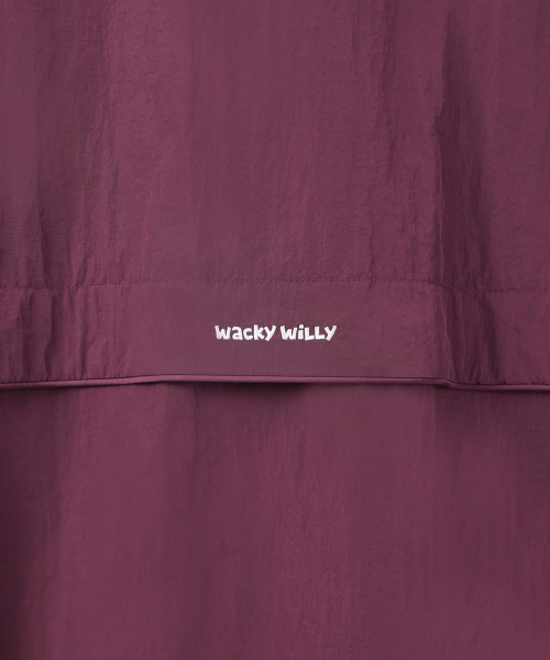Wacky WiLLy(ワッキーウィリー)の「化繊ハイネックフルジップジャンパー パープル(ナイロンジャケット・レディース・その他・X-LARGE/SMALL/MEDIUM/LARGE)」の9枚目の写真