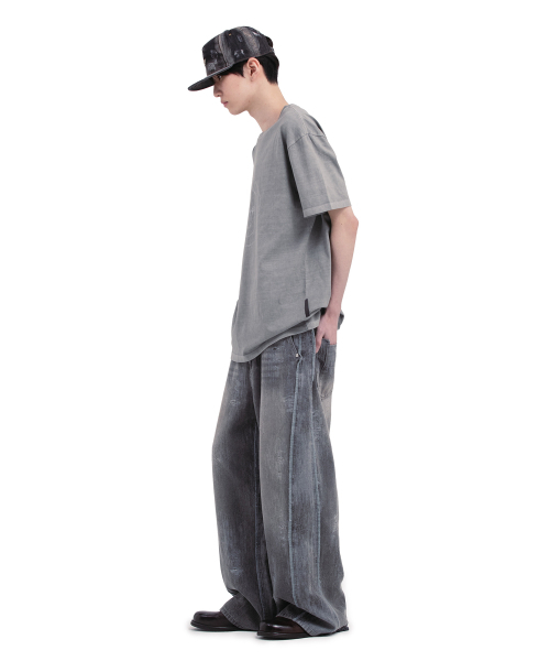 DEFGARMENTS（デフグラメンツ）の「TURN INSIDE OUT DENIM [BLACK]（デニムパンツ・レディース・その他・SMALL/MEDIUM/LARGE）」の5枚目の写真