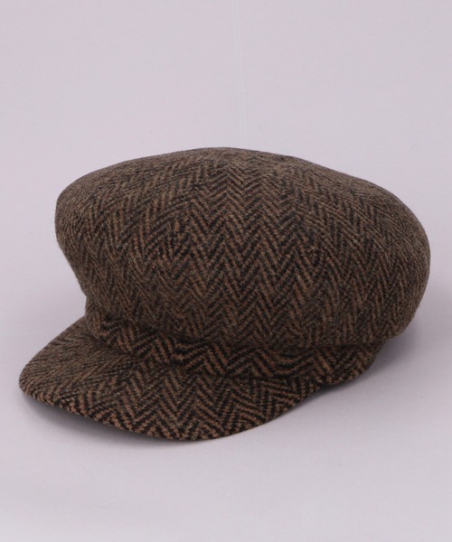 CA4LA（カシラ）の「TILTED BASQUE CAS（キャスケット・メンズ・ブラック/ブラウン/グレー・ONESIZE）」の3枚目の写真