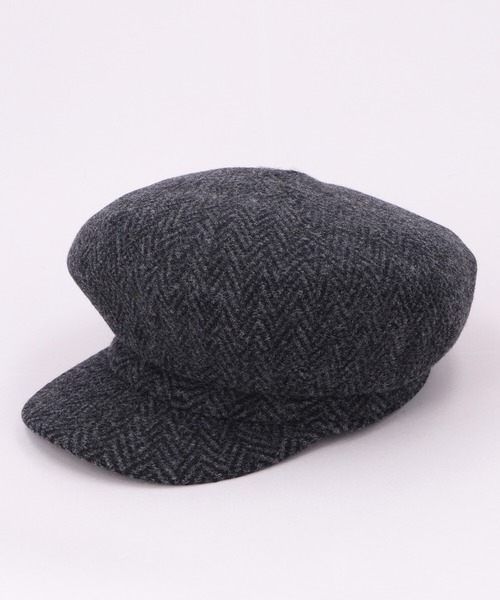CA4LA（カシラ）の「TILTED BASQUE CAS（キャスケット・メンズ・ブラック/ブラウン/グレー・ONESIZE）」の2枚目の写真