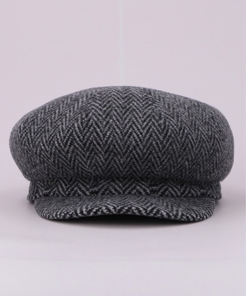 CA4LA（カシラ）の「TILTED BASQUE CAS（キャスケット・メンズ・ブラック/ブラウン/グレー・ONESIZE）」の4枚目の写真