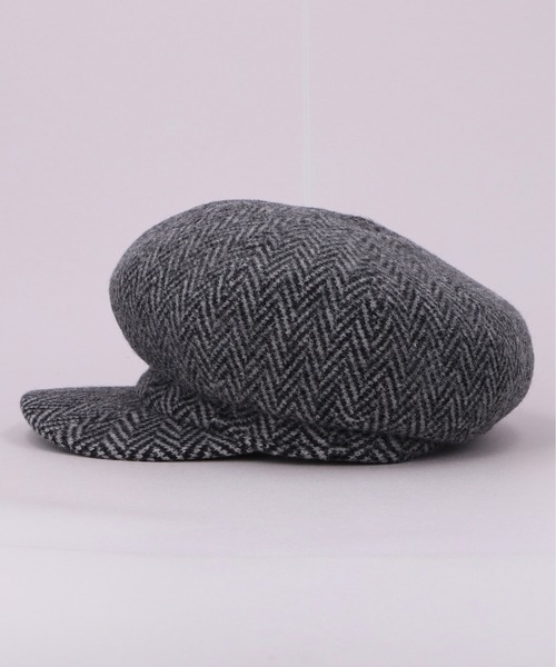 CA4LA（カシラ）の「TILTED BASQUE CAS（キャスケット・メンズ・ブラック/ブラウン/グレー・ONESIZE）」の5枚目の写真