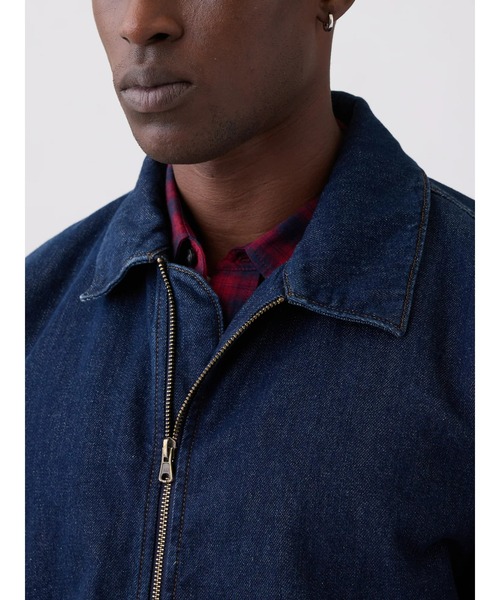 GAP(ギャップ)の「リラックスフィット デニムジャケット(デニムジャケット・メンズ・インディゴブルー・M/XS/L/XL/S)」の3枚目の写真