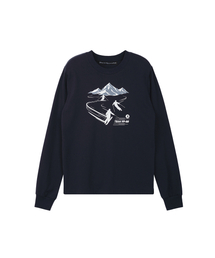 Rest&Recreation（レストアンドレクリエーション）の「22TEAM GRAPHIC LONG SLEEVE T-SHIRT - NAVY（Tシャツ/カットソー）」