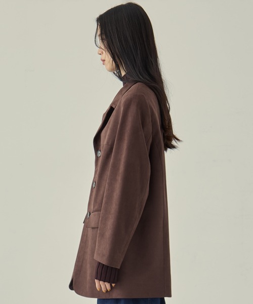 新作 STUDIOUS/ステュディオス スウェードショートジャケット STUDIOUS/ステュディオス】Suede Short Jacket/スウェードショート