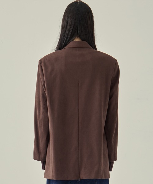 新作 STUDIOUS/ステュディオス スウェードショートジャケット STUDIOUS/ステュディオス】Suede Short Jacket/スウェードショート