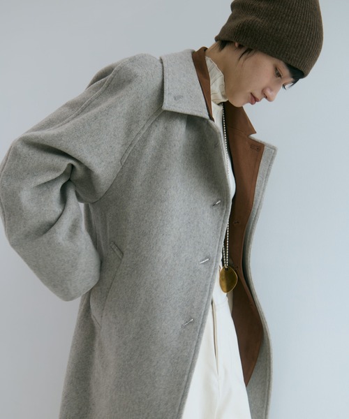 STUDIOUS/ステュディオス】Soft Suede Over Jacket/ソフトスエード