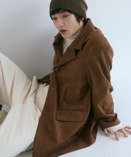 新作 STUDIOUS/ステュディオス スウェードショートジャケット Suede Short Jacket(FREE DARK GREY): STUDIOUS: WOMENS｜ STUDIOUS