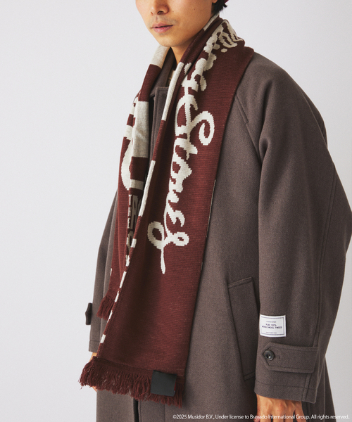 JOURNAL STANDARD relume(ジャーナルスタンダード レリューム)の「THE ROLLING STONES / ローリングストーンズ 別注 サッカー マフラー(マフラー・メンズ・ブラック/ブラウン/ネイビー・FREE)」の13枚目の写真