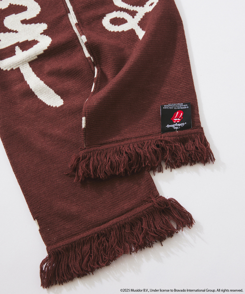 JOURNAL STANDARD relume(ジャーナルスタンダード レリューム)の「THE ROLLING STONES / ローリングストーンズ 別注 サッカー マフラー(マフラー・メンズ・ブラック/ブラウン/ネイビー・FREE)」の15枚目の写真