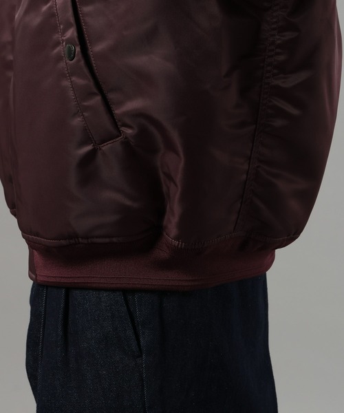 RAGEBLUE（レイジブルー）の「BIG MA-1 / ビッグMA-１/オーバーサイズ（MA-1・メンズ・ダークグレー/ワインレッド・LARGE/MEDIUM）」の17枚目の写真