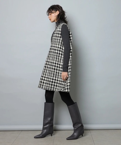 CADUNE（カデュネ）の「ジャンスカ（ワンピース・レディース・ブラック系その他・38/36）」の6枚目の写真