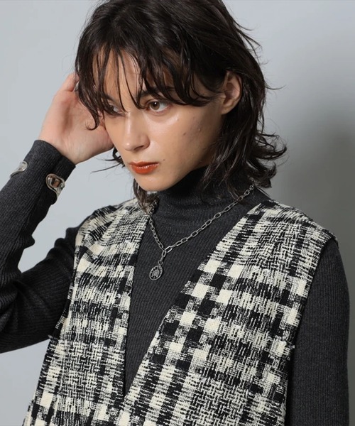 CADUNE（カデュネ）の「ジャンスカ（ワンピース・レディース・ブラック系その他・38/36）」の10枚目の写真