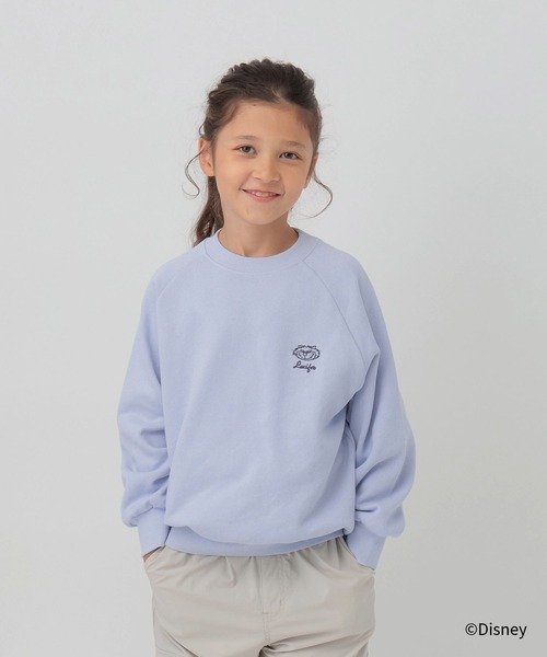 GLOBAL WORK（グローバルワーク）の「Disney/あったかクルースウェット/603689（スウェット・キッズ・オフホワイト/チャコールグレー/サックスブルー/ブラック/ベージュ・140cm/130cm/160cm/150cm）」の20枚目の写真