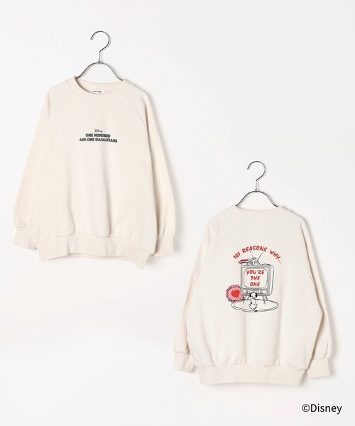 GLOBAL WORK（グローバルワーク）の「Disney/あったかクルースウェット/603689（スウェット・キッズ・オフホワイト/チャコールグレー/サックスブルー/ブラック/ベージュ・140cm/130cm/160cm/150cm）」の22枚目の写真