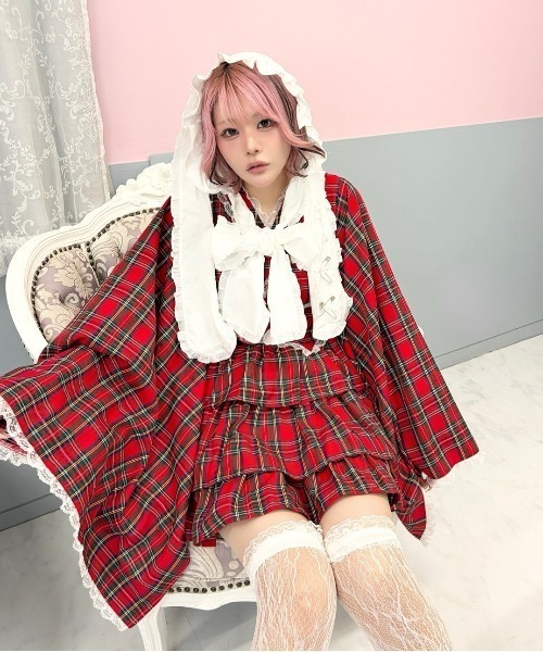 Jamie エーエヌケー（ジェイミーエーエヌケー）の「着物のワンピース（ワンピース・レディース・ブラック/レッド・M）」の2枚目の写真