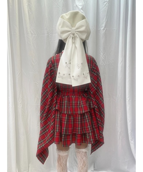 Jamie エーエヌケー（ジェイミーエーエヌケー）の「着物のワンピース（ワンピース・レディース・ブラック/レッド・M）」の12枚目の写真