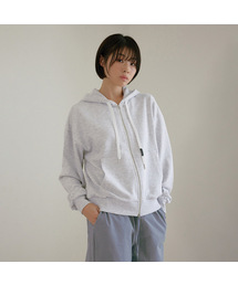 D. BASIC COTTON HOODIE ZIP-UP - 4 COLOR