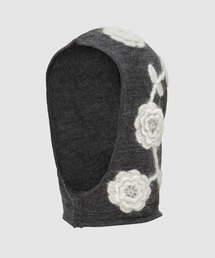 GANNI | Bonnet Crochet Flowers(ニットキャップ/ビーニー)