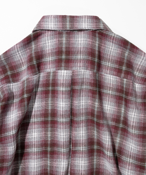 MASSNOUN(マスノウン)の「マルチミックスチェックシャツ MSIST002-BD(シャツ/ブラウス・レディース・その他・MEDIUM/LARGE/X-LARGE)」の8枚目の写真