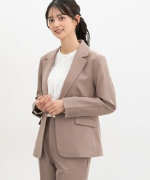 Honeys | 【ストレッチ・ウォッシャブル・イージーケア】１つ釦テーラードジャケット(テーラードジャケット)