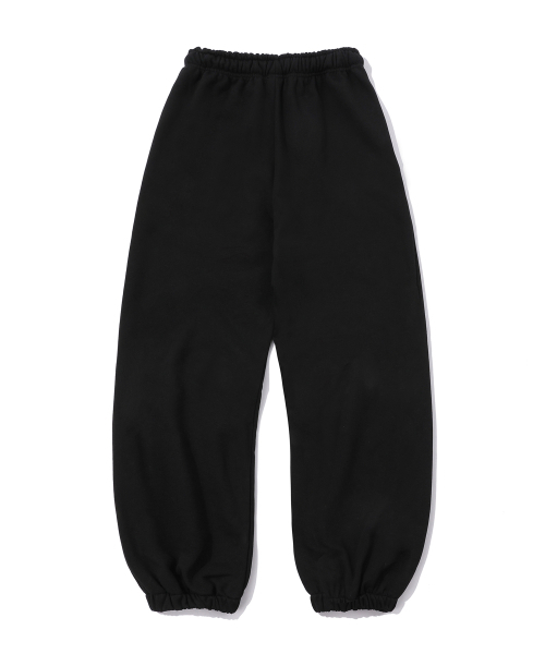 WYSE（ワイズ）の「シンボルロゴスウェットジョガーパンツブラック（スウェットパンツ・メンズ・ブラック・SMALL/MEDIUM/LARGE）」の2枚目の写真