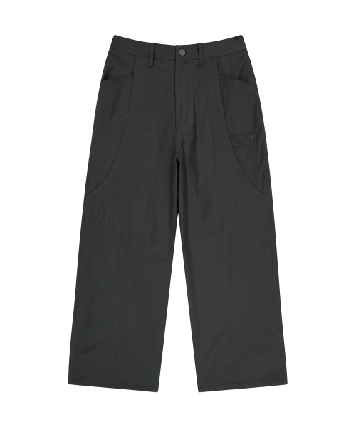 UNGIMMICK(アンジミック)の「CURVED SEAM PANTS (CHARCOAL)(その他パンツ・メンズ・その他・SMALL/MEDIUM/LARGE)」の1枚目の写真