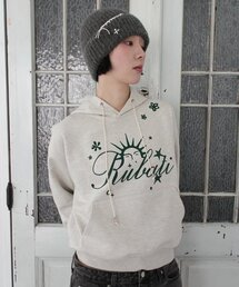 RUBATI（ルバティ）の「サンライズロゴフードパーカー_オートミール（パーカー）」