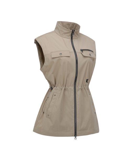 ☆ANEW GOLF☆ アニュー　レディース春ベスト WOMEN SP NEW SILHOUETTE VEST_BE（ベスト）｜ANEW GOLF（アニュー
