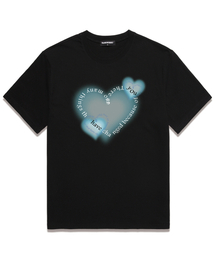 YOU HAVE HEART 半袖Tシャツ (VS0129) ブラック