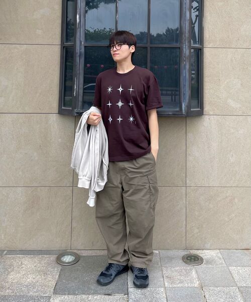 S'EST(エスイーエスティー)の「Starlight T-shirts Brown(Tシャツ/カットソー・メンズ・ブラウン・SMALL/MEDIUM/LARGE/X-LARGE)」の6枚目の写真