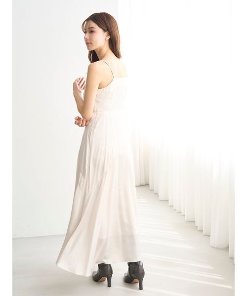 SNIDEL（スナイデル）の「キーネックニットセットキャミワンピース（ワンピース・レディース・グレー/アイボリー/ミント・0/1）」の14枚目の写真