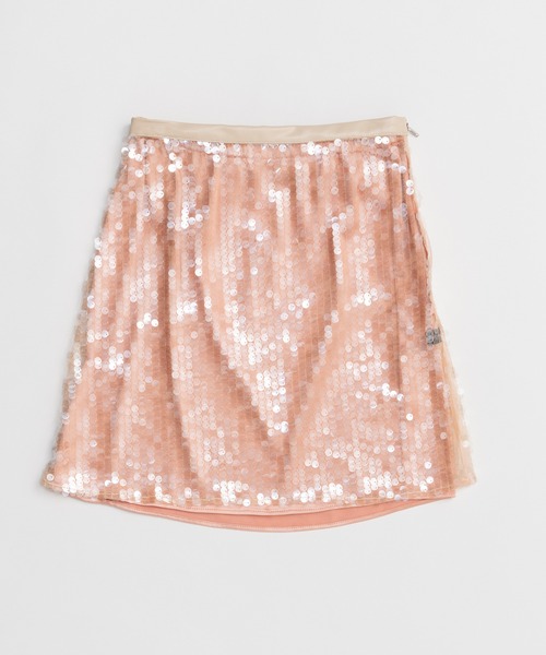 MAISON SPECIAL(メゾンスペシャル)の「Polka Dot Sequin Mini Skirt/ドットスパンコールミニスカート(スカート・レディース・ライム/オレンジ・FREE)」の14枚目の写真