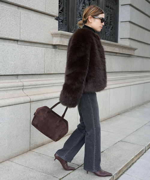 Deuxieme Classe(ドゥーズィエムクラス)の「Straight Jeans (グレー)(その他パンツ・レディース・チャコールグレー・34/36/38)」の19枚目の写真