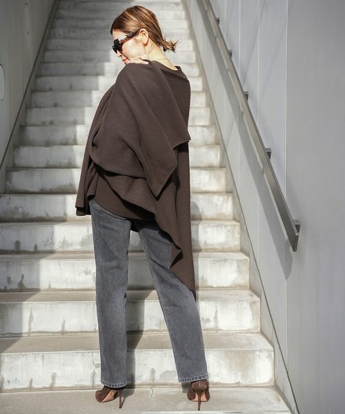 Deuxieme Classe(ドゥーズィエムクラス)の「Straight Jeans (グレー)(その他パンツ・レディース・チャコールグレー・34/36/38)」の4枚目の写真