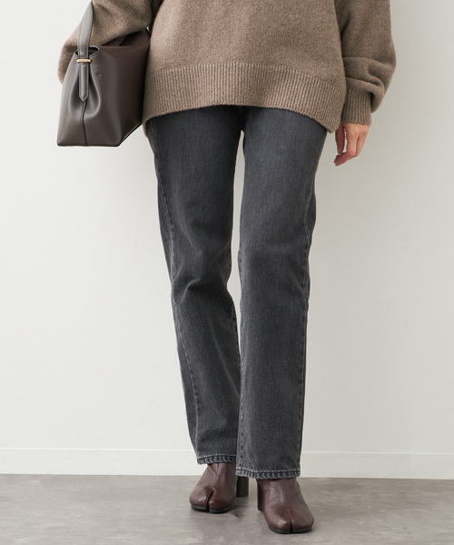 Deuxieme Classe(ドゥーズィエムクラス)の「Straight Jeans (グレー)(その他パンツ・レディース・チャコールグレー・34/36/38)」の3枚目の写真