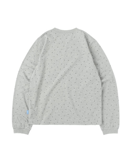 SUNNECT（ソネクト）の「Galaxy LS Tee - Heather Grey（Tシャツ/カットソー・レディース・その他・OS）」の2枚目の写真