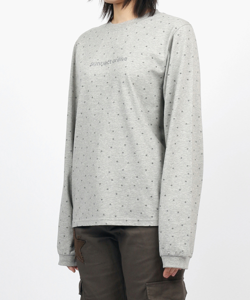 SUNNECT（ソネクト）の「Galaxy LS Tee - Heather Grey（Tシャツ/カットソー・レディース・その他・OS）」の3枚目の写真