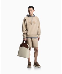 EMPORIO ARMANI | 【エンポリオ アルマーニ】スウェットシャツ ジャージー オーバーサイズ フロックロゴ(スウェット)