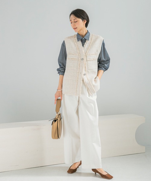 ツイードオーバージレ（ベスト）｜URBAN RESEARCH ROSSO WOMEN