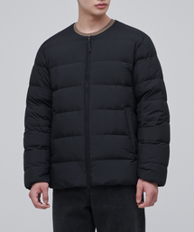 MUSINSA STANDARD（ムシンサスタンダード）の「COLLARLESS DOWN ZIP-UP JACKET_BLACK（ダウンジャケット/コート・メンズ）」