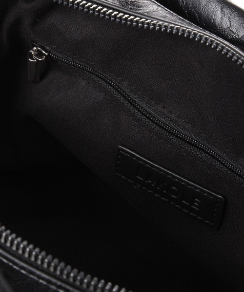 LAKOLE（ラコレ）の「3ルーム2WAYボストンバッグ / 633898（ボストンバッグ・レディース・ブラウン/オフホワイト/ブラック・FREE）」の7枚目の写真