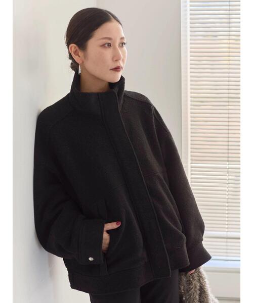 セール】スライバーBIGブルゾン（その他アウター）｜Samansa Mos2 blue