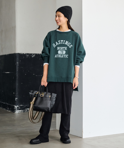 セール】≪追加≫ラグランポンチョプリントスエット 2（スウェット