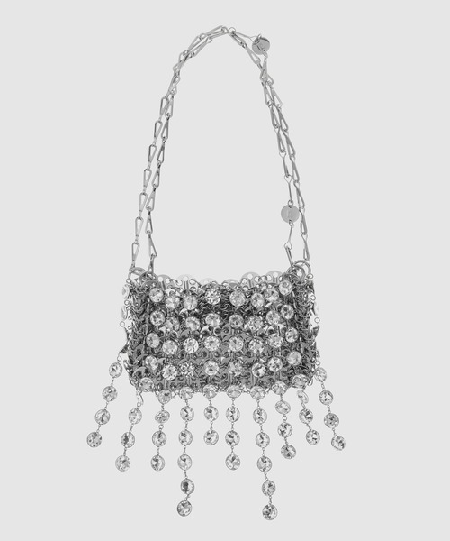 Rabanne(ラバンヌ)の「SAC A MAIN METAL /SAC A MAIN METAL HAND BAG(ハンドバッグ・レディース・シルバー・TU)」の1枚目の写真