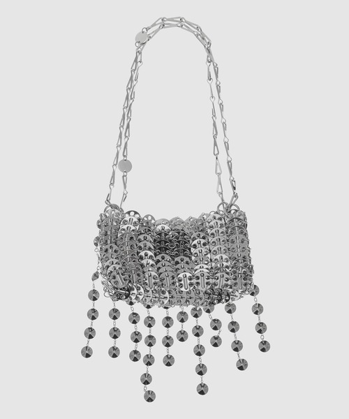 Rabanne(ラバンヌ)の「SAC A MAIN METAL /SAC A MAIN METAL HAND BAG(ハンドバッグ・レディース・シルバー・TU)」の2枚目の写真