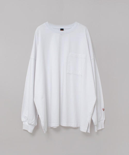 URCH RNA(アーチ アールエヌエー)の「M2587 襟柄編みのBITロンT(Tシャツ/カットソー・レディース・ブルーグレー/オフホワイト/ブラック・FREE)」の7枚目の写真